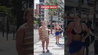 Sunny Fun At Levante Beach Benidorm [upl. by Ahsiya]