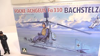 Takom FockeAchgelis Fa330 Bachstelze Bausatz  Modellbau Gyrokopter 116 Unboxing [upl. by Calvo]