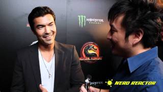 Ian Anthony Dale on Scorpion in Mortal Kombat Legacy  Nerd Reactor [upl. by Weidner52]