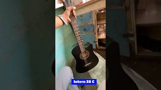 Intern38C Guitar 🎸 Unboxing amp Review  Best Guitar For Beginners ❤️ intern38c guitar shorts [upl. by Aket]