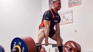 502KG Deadlifter Reach A New Record [upl. by Arrim]