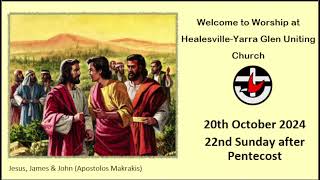 Healesville Uniting Church Live Stream [upl. by Osbourne168]