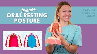 Proper Oral Resting Posture with Instructions amp Visuals [upl. by Tiossem876]