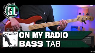 The Selecter  On My Radio  Bass Cover With Tabs in the Video [upl. by Waugh]