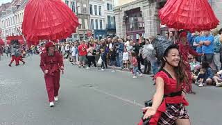 Cortège des fêtes de Gayant 2024 [upl. by Anyrtak]