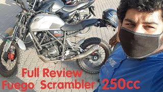 Fuego Scrambler 250cc Full specs and review😇 [upl. by Oetomit]