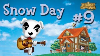 Vamos a celebrar con Animal Crossing Parte 9  Snow Day [upl. by Olegnalehcim]