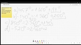 Zadanie 565 str 163 Klasa 2 Oblicz miarę główną kąta skierowanego beta jeśli a B457 [upl. by Allemaj34]