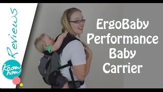 ErgoBaby Performance Baby Carrier Review [upl. by Arytas522]