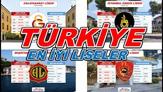 Türkiyenin En İyi Liseleri  Hedef LGS2024 [upl. by Yluj]