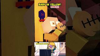 I found baby in yellow 😱 roblox horrorgaming shorts [upl. by Rickie]