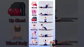 घर पर वजन घटाने के व्यायाम 🧘yoga weightloss fitnessroutine short ytshorts [upl. by Ail]