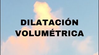 DILATACION VOLUMETRICA ejercicio la densidad del oro [upl. by Mclain]