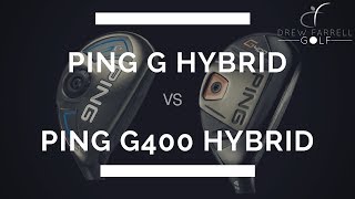 Ping G Hybrid vs Ping G400 Hybrid  Drew Farrell Golf [upl. by Andromada]