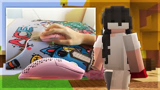 NOVO MOUSE para jogar BEDWARS  handcam [upl. by Esilanna]