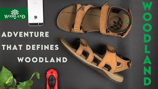 Woodland Mens Leather Casual Sandals  Tamil Review  GTrendz  Footwear Exclusive  Gunasekar [upl. by Aicilas]