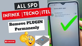 ALL SPD INFINIXTECNOITEL REMOVE PLUGIN PERMNENT WITH PANDORA  X6517X6516BF6KI5K  KG5K S663L [upl. by Arabella804]