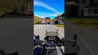 Samnaun 1844m schweiz motorcycle motorrad djiosmoaction4 alpen alpenliebe [upl. by Emya]