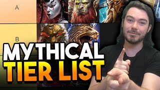 Mythical TIER LIST  These are THE BEST CHAMPIONS in the Game  Raid Shadow Legends [upl. by Euqinna]