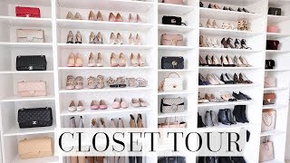 MY CLOSET TOUR AND ORGANISATION [upl. by Saundra697]