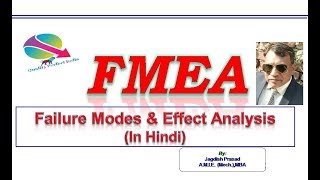 FMEA Failure Modes amp Effect Analysis In Hindi [upl. by Roede898]