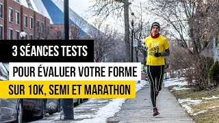 3 séances de fractionné pour tester sa forme au 10k  semi  marathon [upl. by Pantheas]