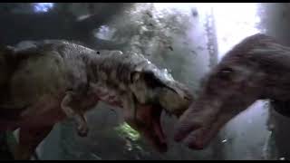 T Rex vs Spinosaurus Dinosaur Battle Epic Jurassic World Dinosaurs Fight [upl. by Selemas860]