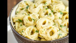 Cheese Tortellini in Garlic Butter Sauce [upl. by Ennovad442]