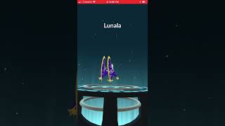 Nebby evolves into lunala [upl. by Eahsram]