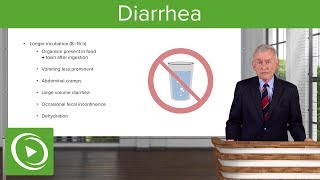 Diarrhea – Infectious Diseases  Lecturio [upl. by Suivatco]