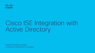 Cisco ISE Integration with Active Directory [upl. by Antonietta375]