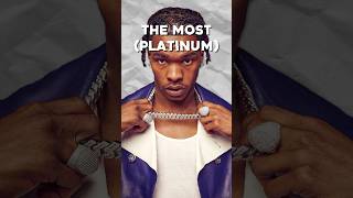 Rappers With The MOST Platinum Songs [upl. by Janessa651]