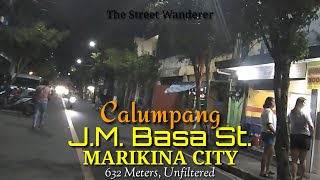 The welcoming surroundings of JM BASA STREET in Marikina City in the Philippines 632m [upl. by Dorina]