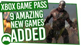 Xbox Game Pass Update 9 Amazing New Games Added [upl. by Netti]