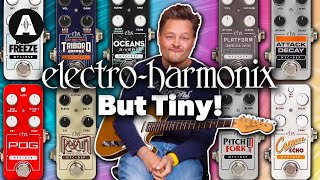 EHX Pico Series Classic Pedals In a Micro Format [upl. by Campbell]