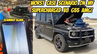 I got SCAMMED again on my Mercedes G55 AMG Oil consumption cause is worst case scenario [upl. by Hengel]