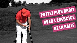 Golf tip  comment putter droit pour réussir ses putts [upl. by Millhon]