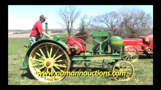 Aumann Auctions  Sylvester Estate Auction May 222324 2009  Waterloo Boy Tractor Running [upl. by Lenoil280]