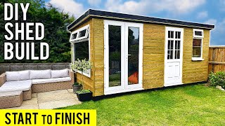 Building A Shed From Scratch [upl. by Helyn]