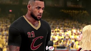 NBA 2K16  2016 NBA Finals Cavaliers vs Warriors Game 7 [upl. by Eixirt205]