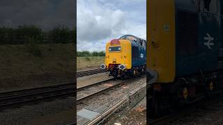 55013 “The Black Watch” departing Quorn 📹🚆 trains britishrail deltic greatcentralrailway [upl. by Ariana621]