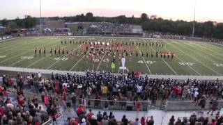 Chardon High School Marching Band  August 26 2016 [upl. by Yllac222]