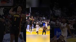 Dukes Jalen Johnson OneHanded Dunk vs Cavs shorts [upl. by Isied]