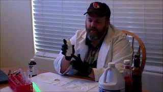 Blood Stain Identification with Luminol [upl. by Kallick]