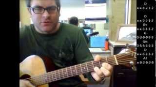 How to play Crying by Roy Orbison on acoustic guitar [upl. by Eppilihp]