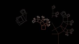 Power of Recursion Pythagorean Tree python maths motiongraphics [upl. by Esil391]