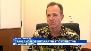 University of Hawaii Athletic Director Craig Angelos dismissed from position [upl. by Damicke]