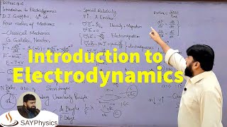 L13 The Realms of Mechanics  Introduction to Electrodynamics  DJ Griffiths [upl. by Baudoin]