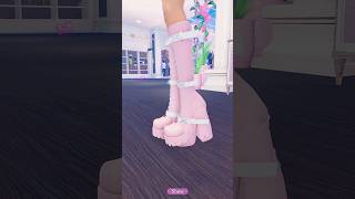 SHOES COMBO THAT YOU MUST TRY IN DRESS TO IMPRESS💕 dti dresstoimpress shorts roblox [upl. by Belloir]