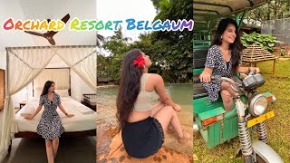 Stay at Orchard Resort Belgaum 🤍 travel travelvlog goa traveling [upl. by Inohtna331]